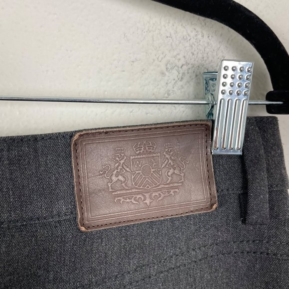 Weekend Max Mara Woman's 8 Gray High Rise Classic 5 Pocket Trouser Pants - Picture 8 of 12